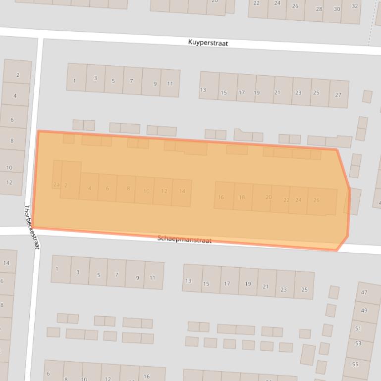 Kaart van postcodegebied 4191HM.
