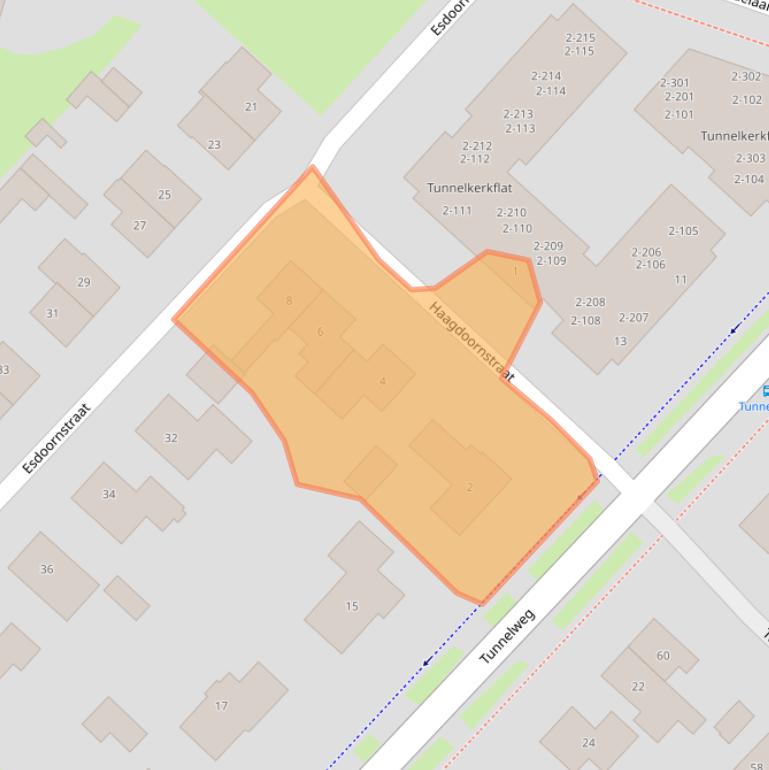 Kaart van postcodegebied 4191KM.