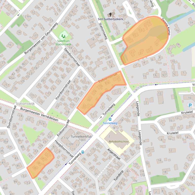 Kaart van postcodegebied 4191KR.