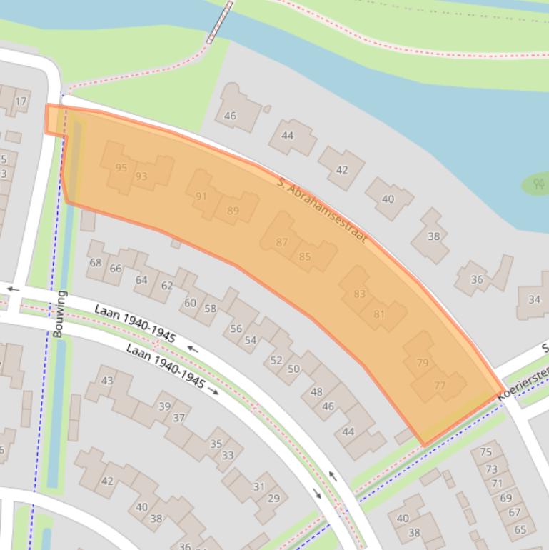 Kaart van postcodegebied 4194RD.