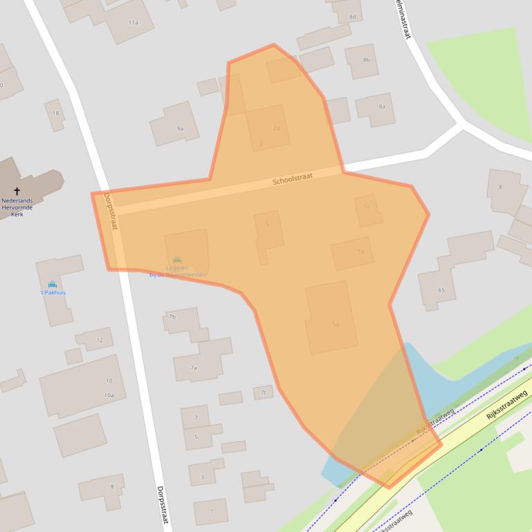 Kaart van postcodegebied 4194TG.