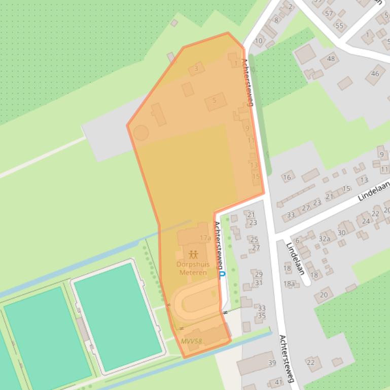 Kaart van postcodegebied 4194TH.