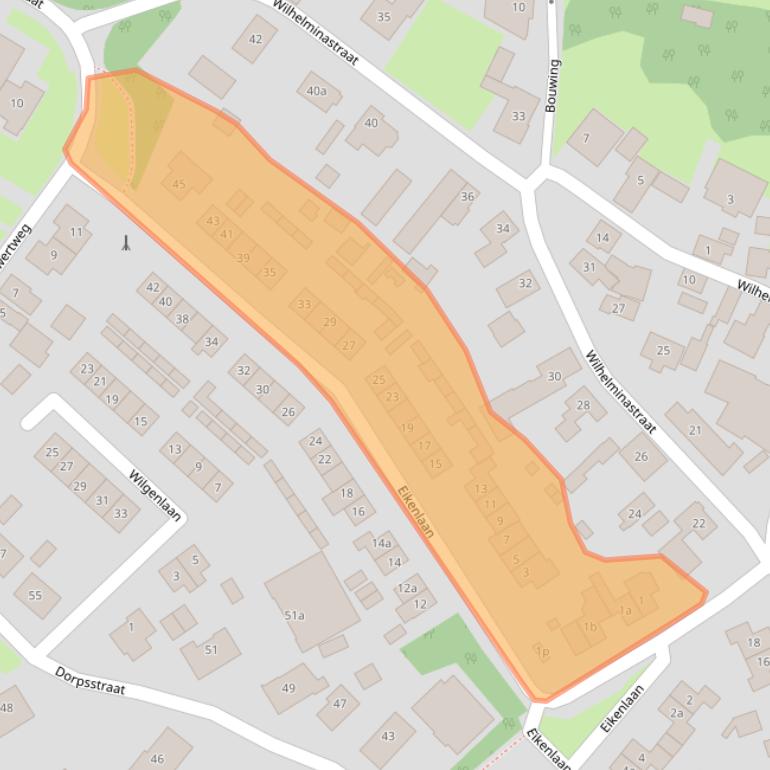 Kaart van postcodegebied 4194TN.