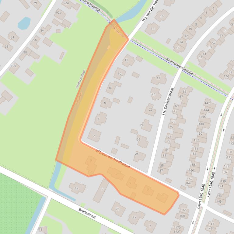Kaart van postcodegebied 4194WB.