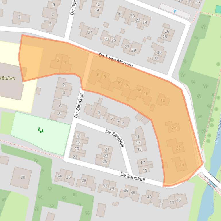 Kaart van postcodegebied 4196JT.