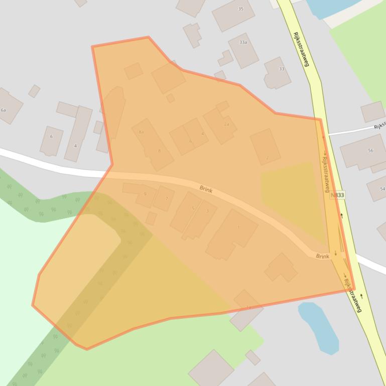 Kaart van postcodegebied 4197BT.