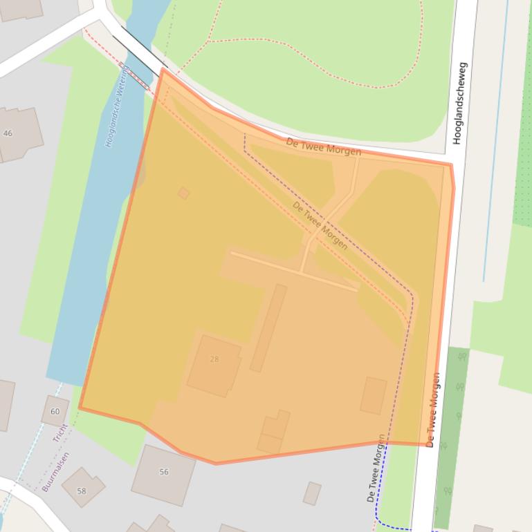 Kaart van postcodegebied 4197HZ.