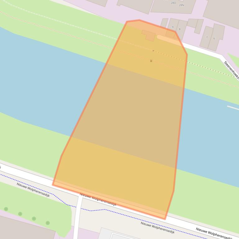 Kaart van postcodegebied 4201NE.