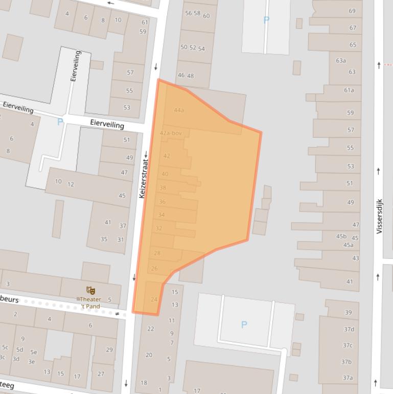 Kaart van postcodegebied 4201XR.