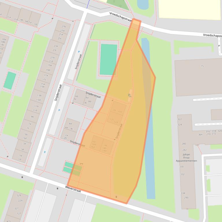 Kaart van postcodegebied 4204EE.