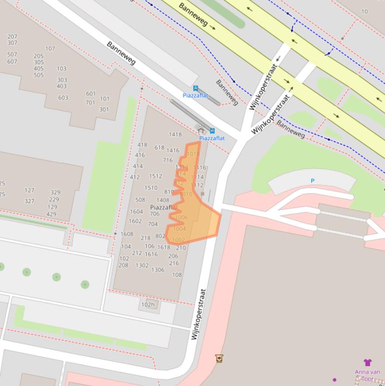 Kaart van postcodegebied 4204HR.