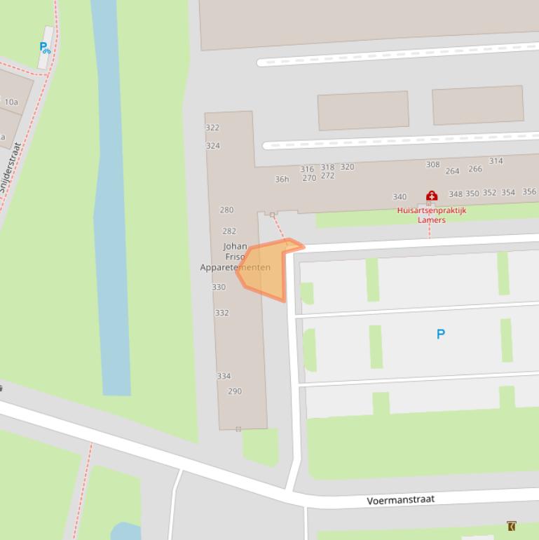 Kaart van postcodegebied 4204RM.