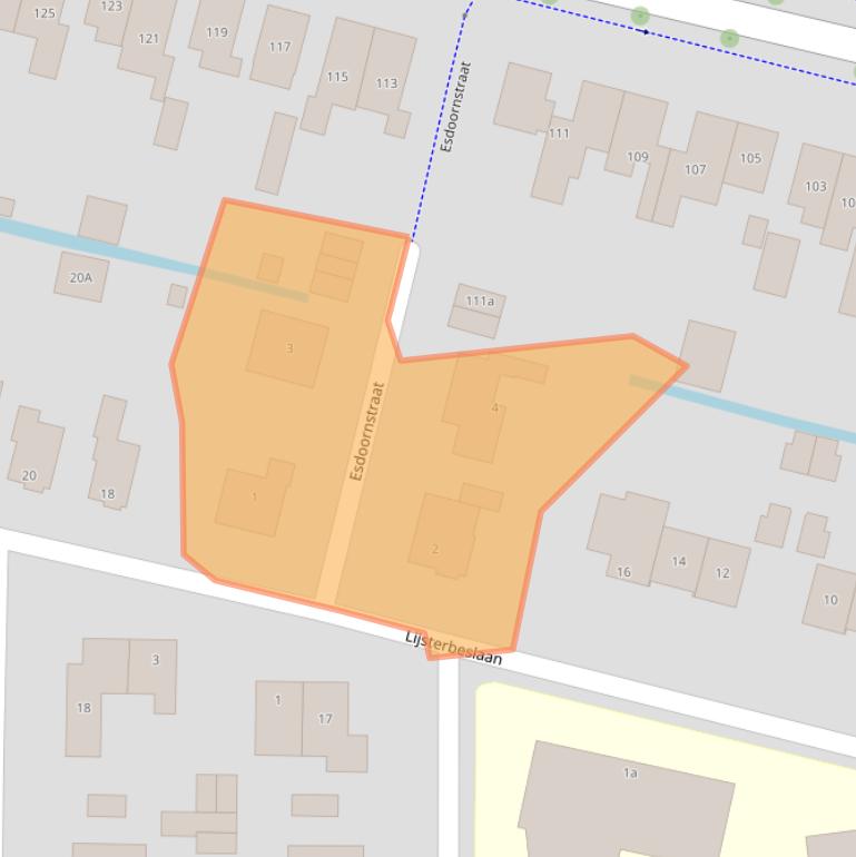 Kaart van postcodegebied 4205AP.