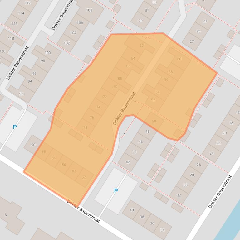 Kaart van postcodegebied 4205KC.