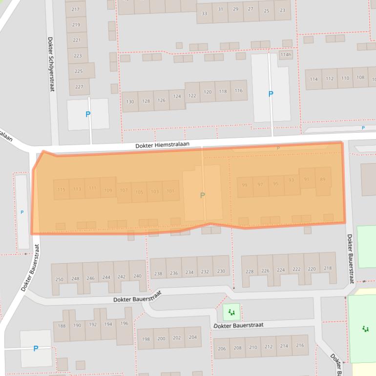 Kaart van postcodegebied 4205KL.