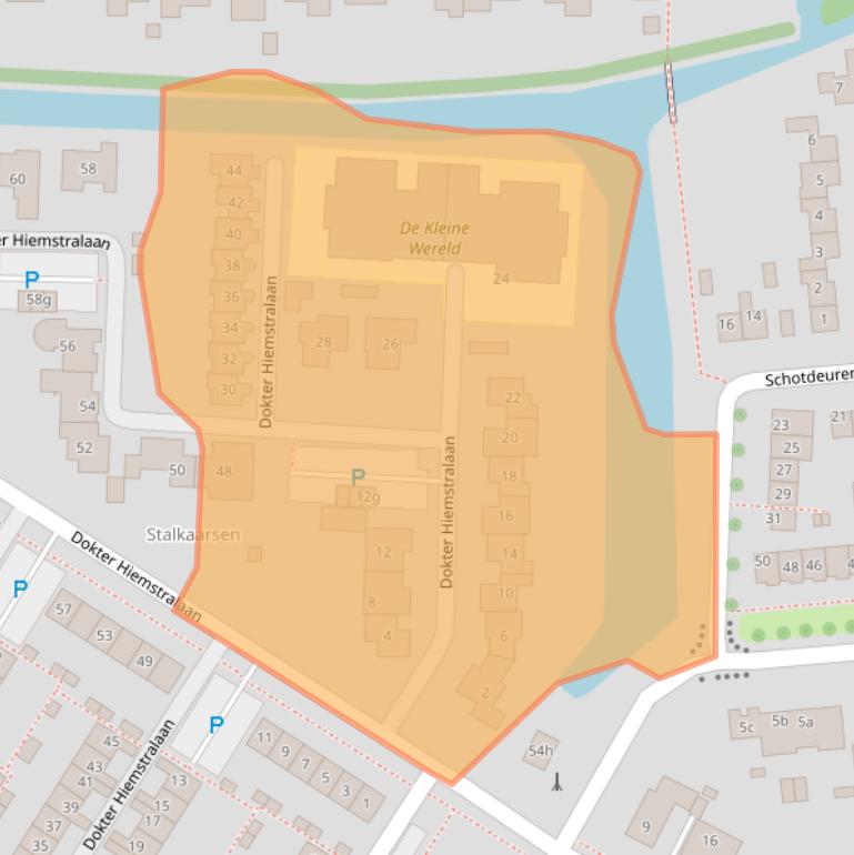 Kaart van postcodegebied 4205KM.