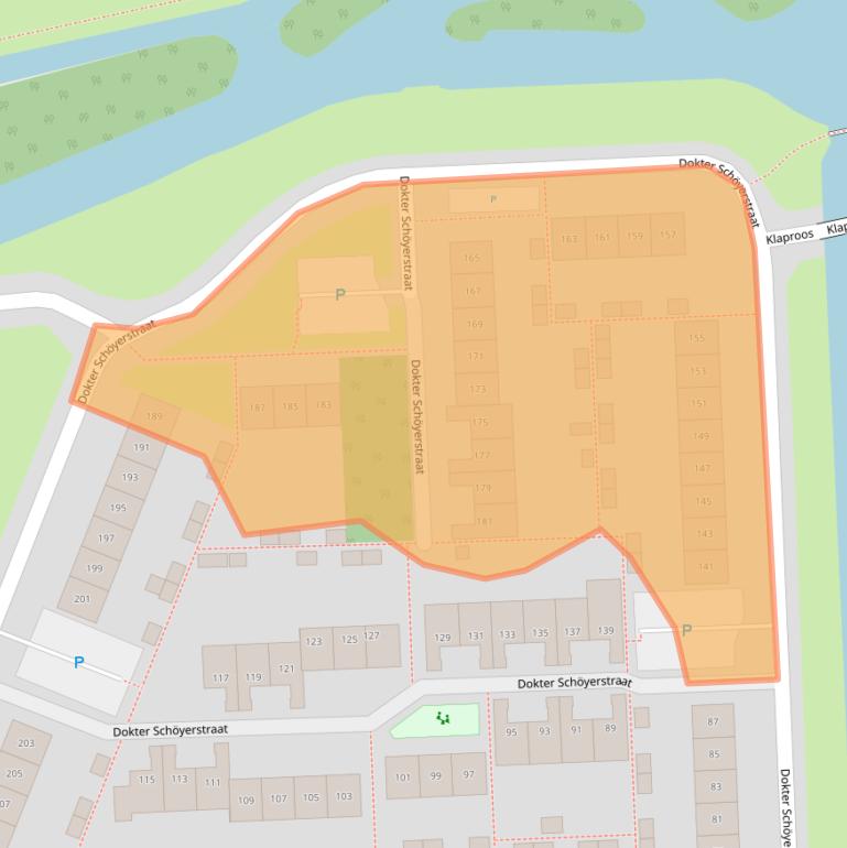 Kaart van postcodegebied 4205KV.