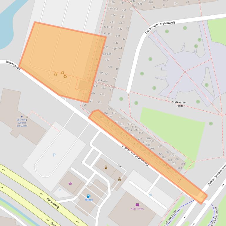 Kaart van postcodegebied 4205LB.