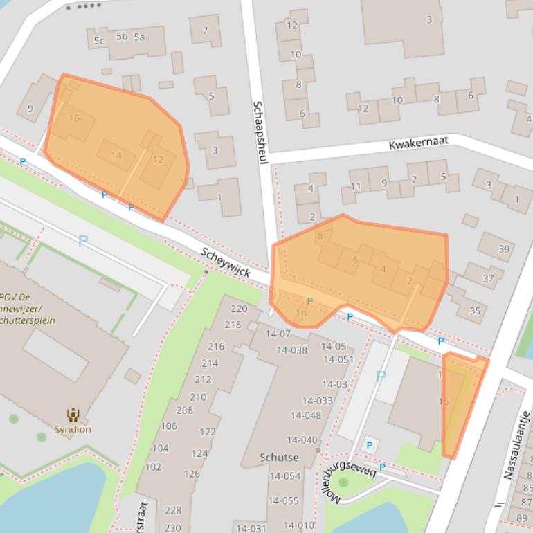 Kaart van postcodegebied 4205PL.