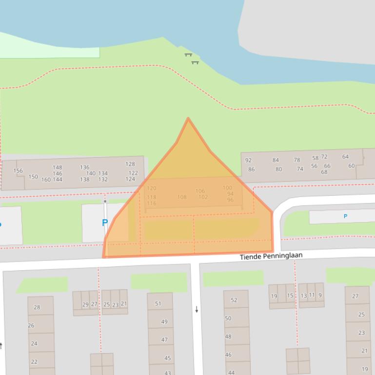 Kaart van postcodegebied 4205SG.