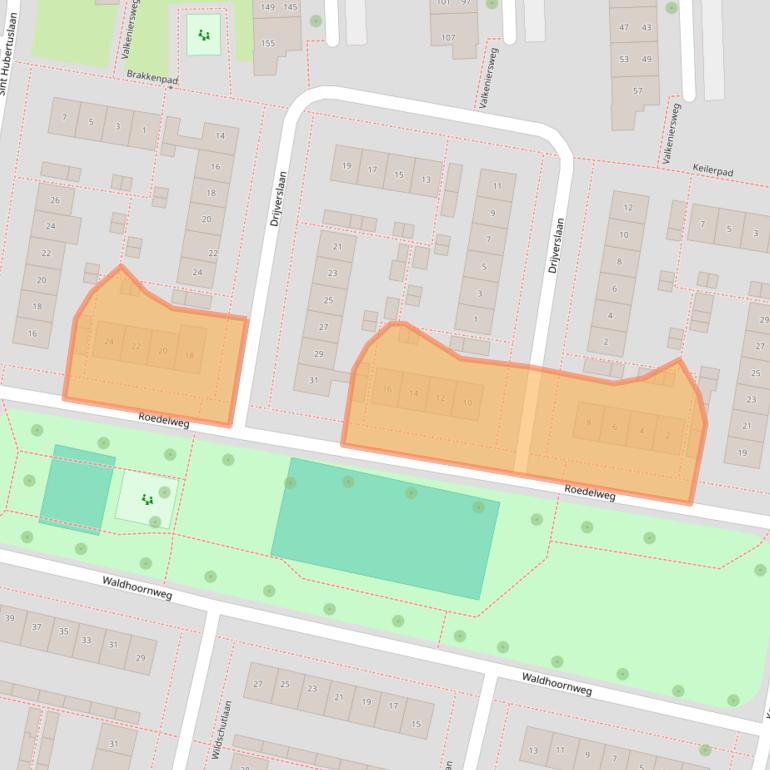 Kaart van postcodegebied 4205ZG.