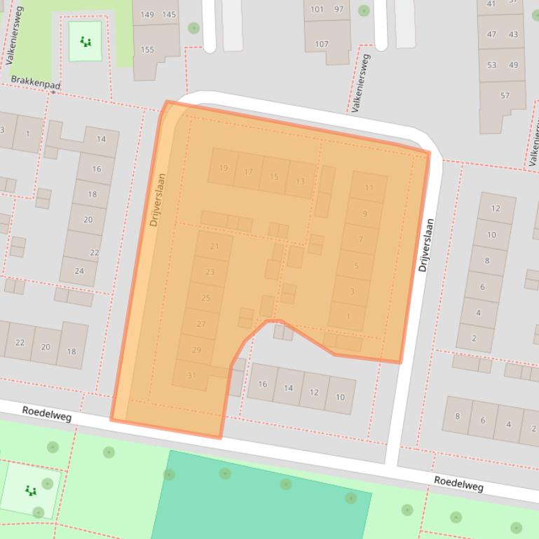 Kaart van postcodegebied 4205ZH.