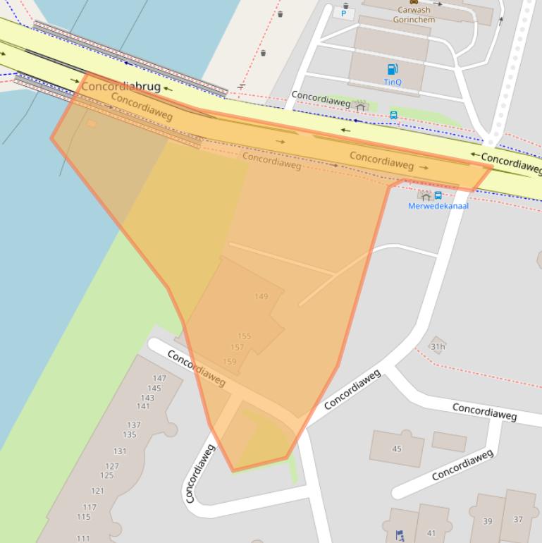 Kaart van postcodegebied 4206BK.