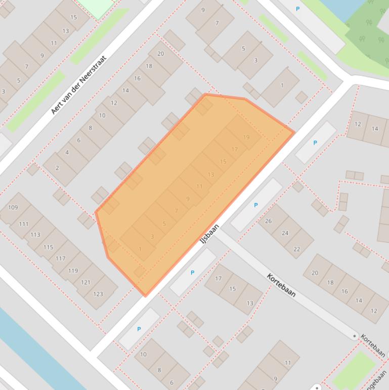 Kaart van postcodegebied 4206VA.