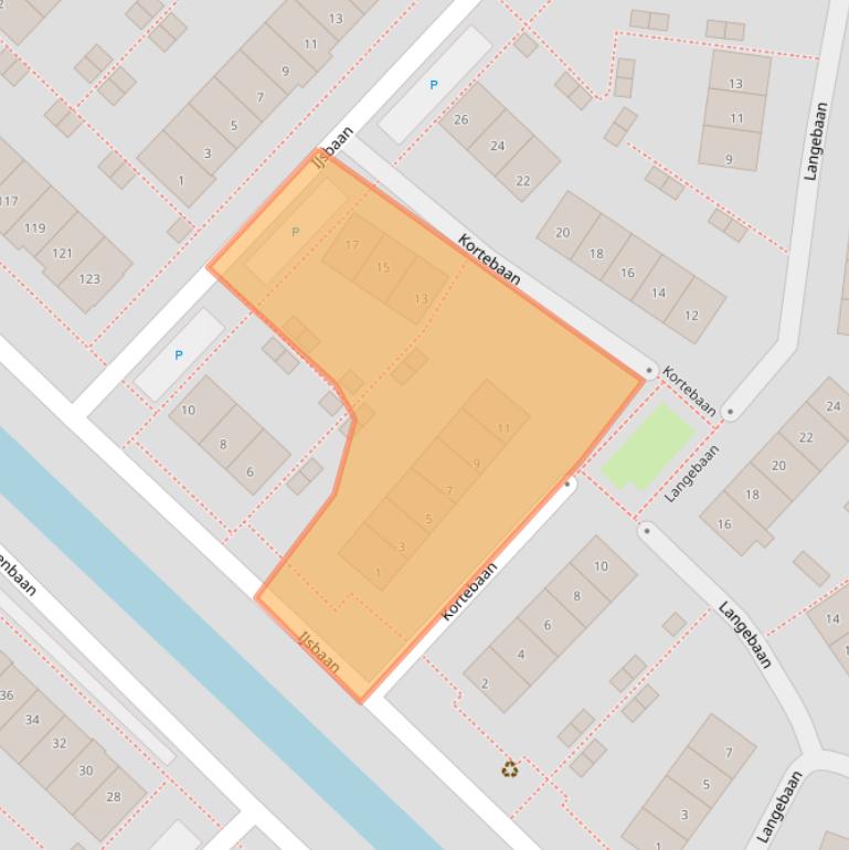 Kaart van postcodegebied 4206VL.