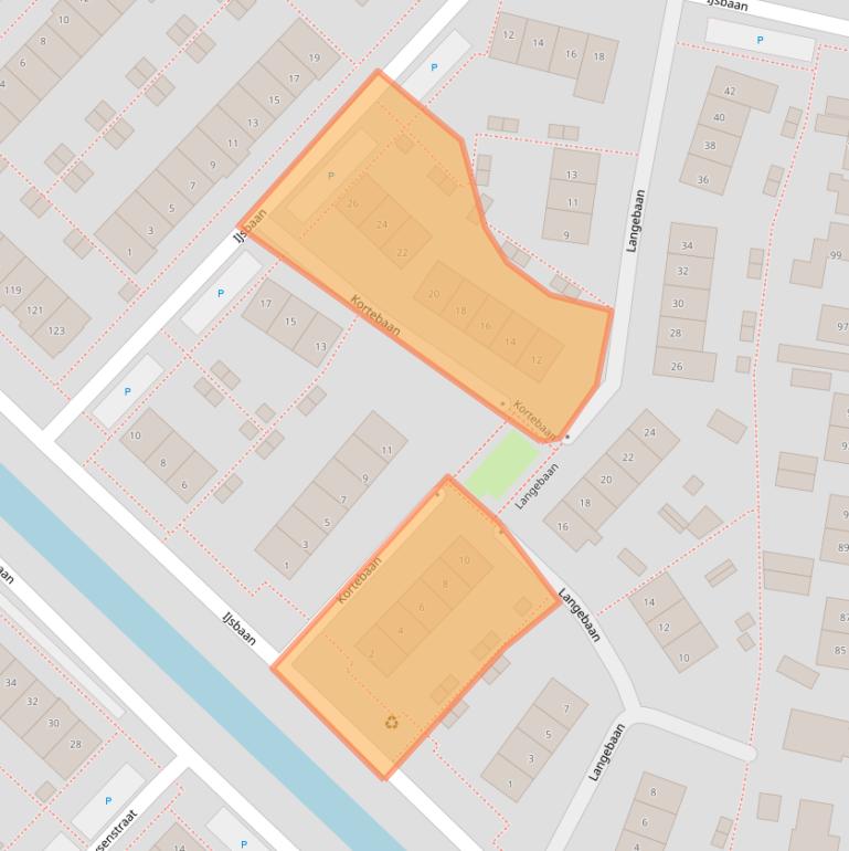 Kaart van postcodegebied 4206VM.