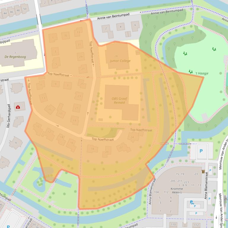 Kaart van postcodegebied 4207MT.