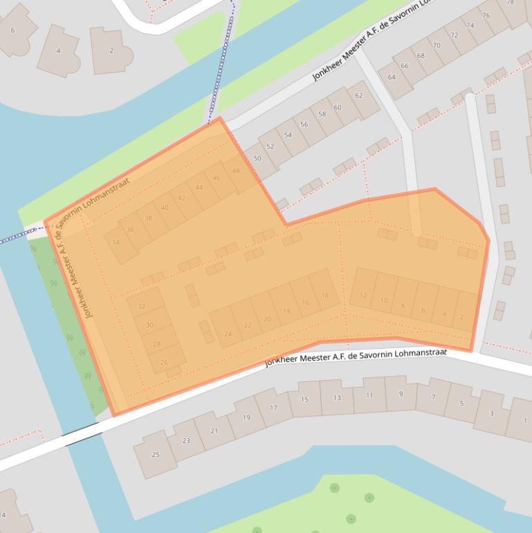 Kaart van postcodegebied 4207NT.