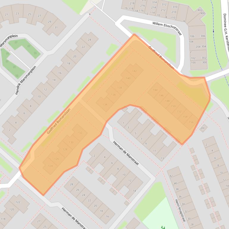 Kaart van postcodegebied 4207PD.