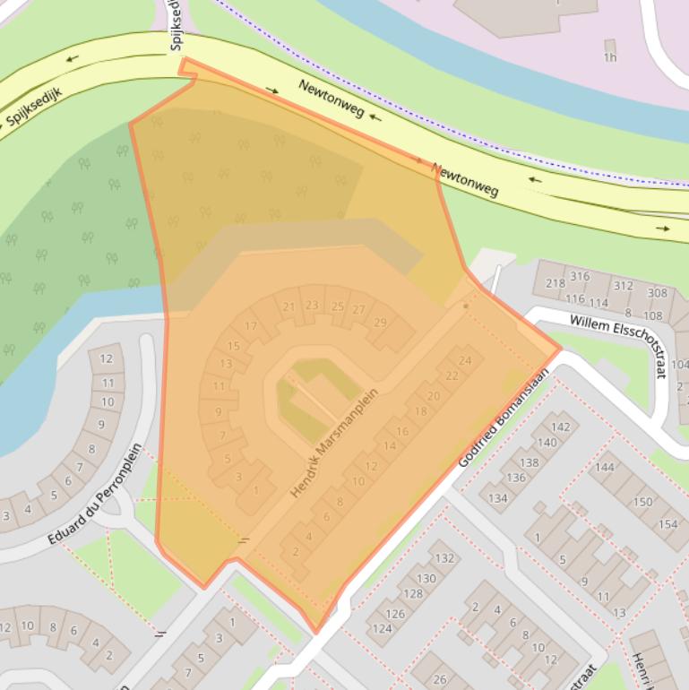 Kaart van postcodegebied 4207PV.