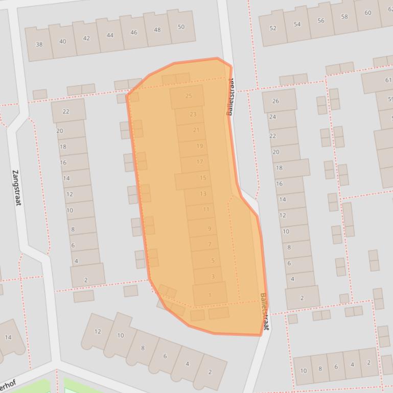 Kaart van postcodegebied 4207TH.