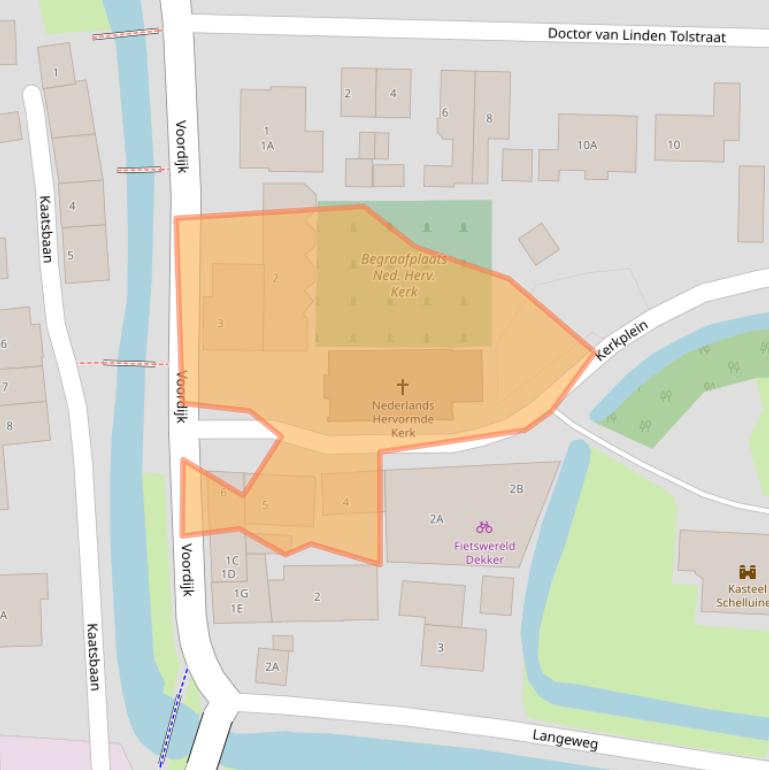 Kaart van postcodegebied 4209AC.