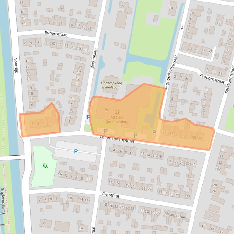 Kaart van postcodegebied 4209AP.