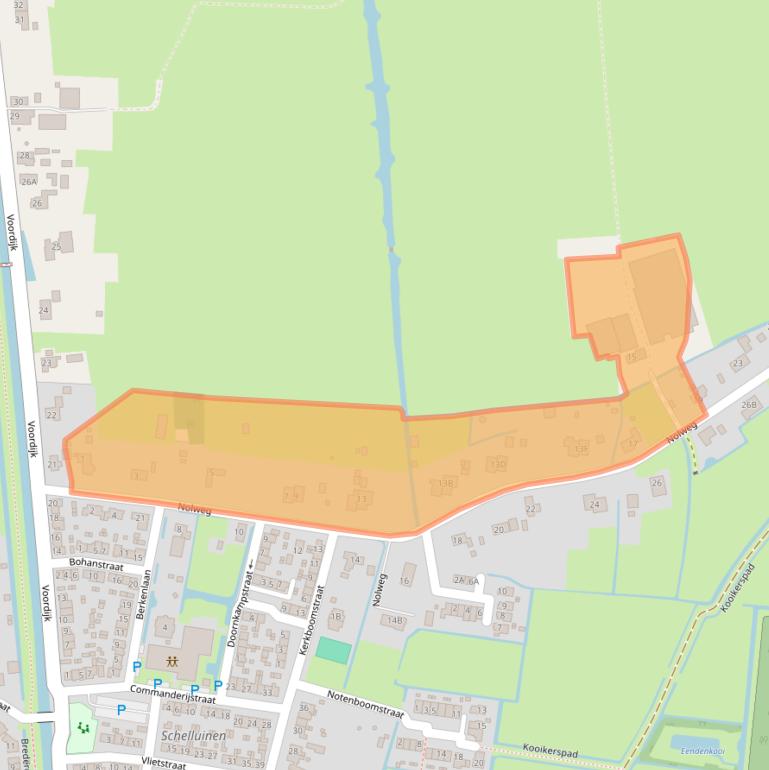 Kaart van postcodegebied 4209AW.