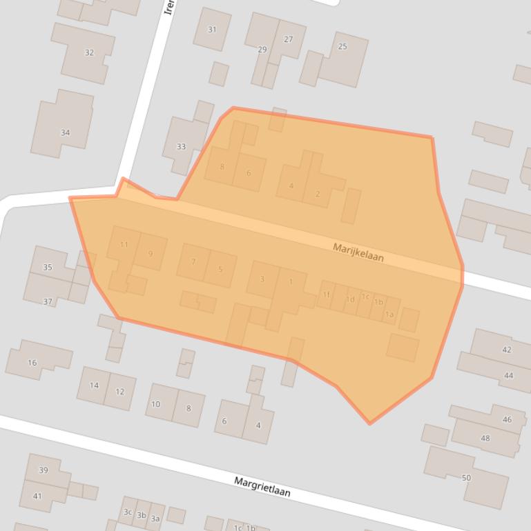 Kaart van postcodegebied 4213CV.