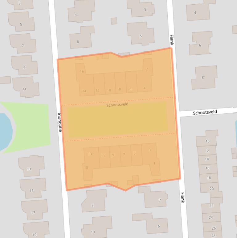 Kaart van postcodegebied 4214GH.