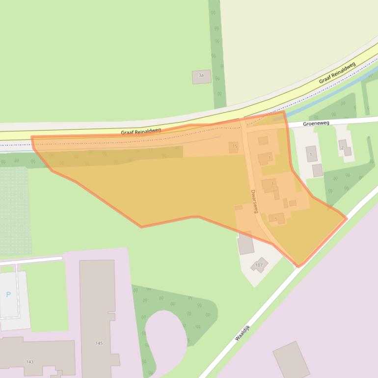 Kaart van postcodegebied 4214LK.