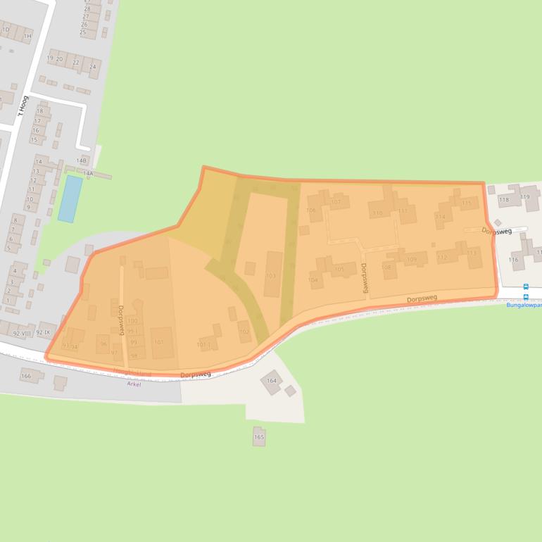 Kaart van postcodegebied 4221LK.