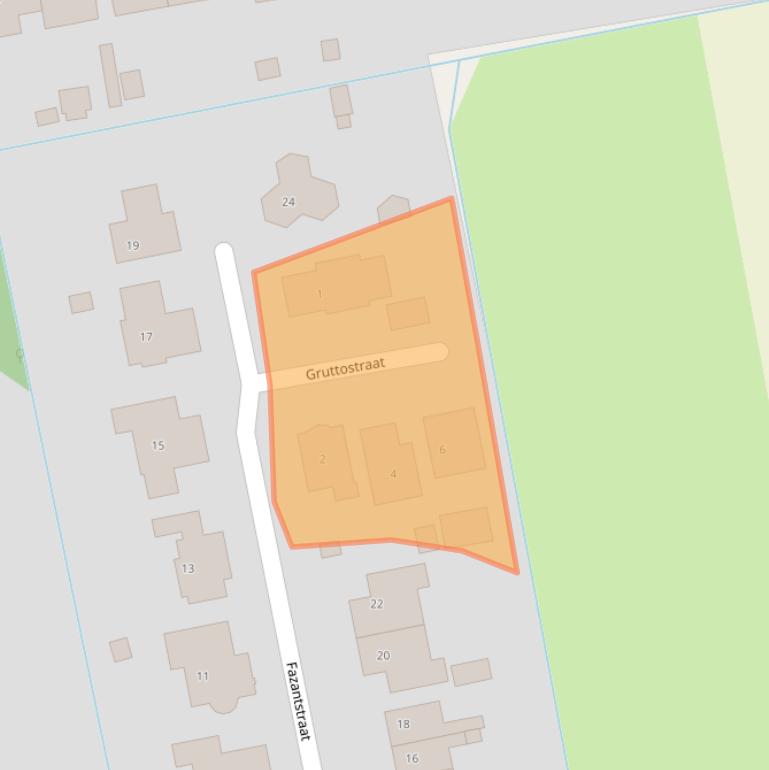 Kaart van postcodegebied 4223MJ.