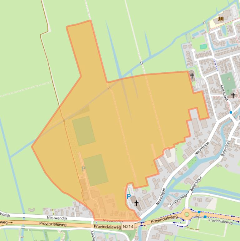 Kaart van postcodegebied 4225PD.