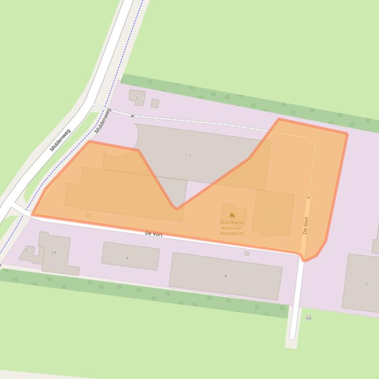 Kaart van postcodegebied 4225SH.