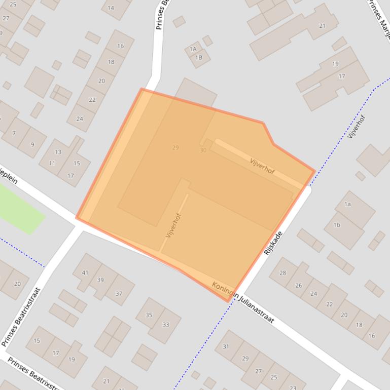 Kaart van postcodegebied 4231AL.