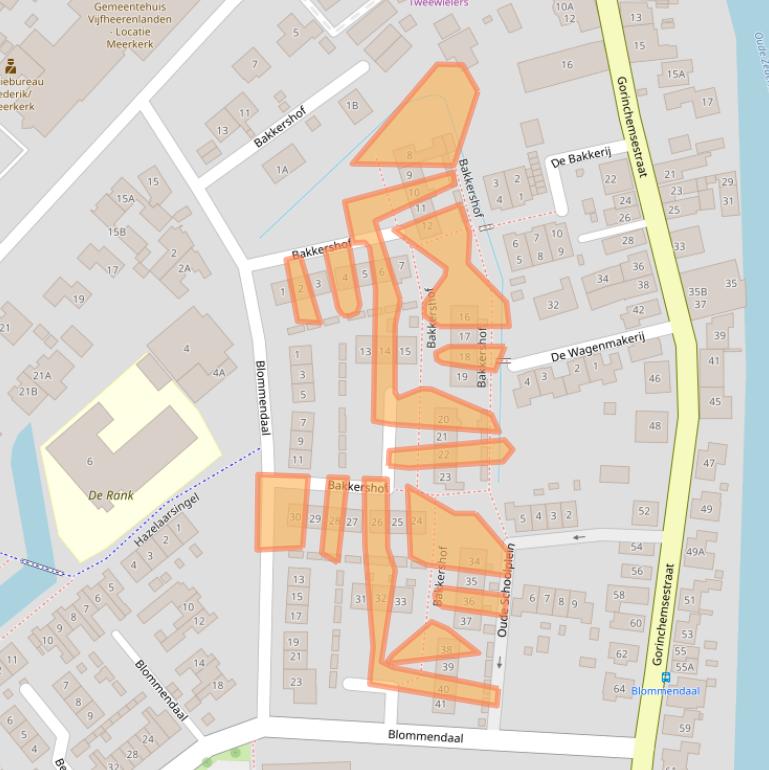 Kaart van postcodegebied 4231DB.