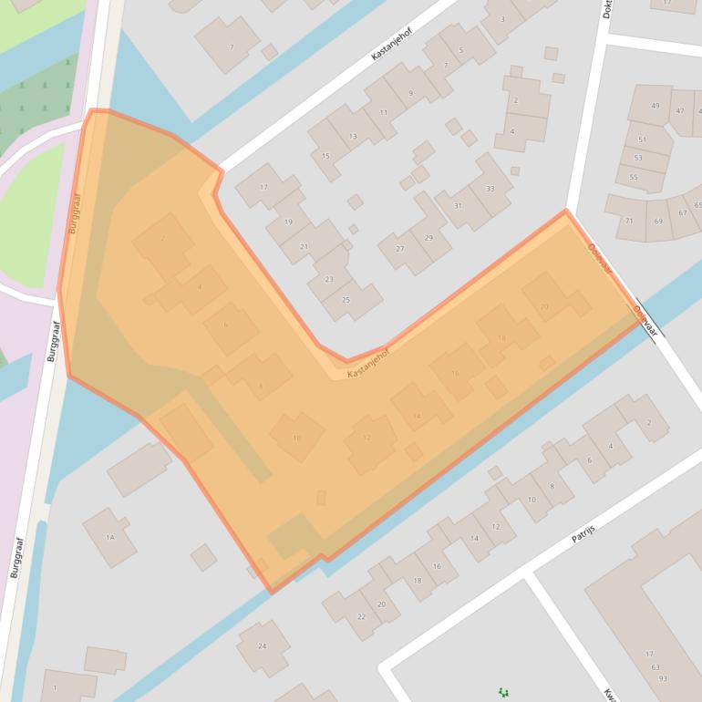 Kaart van postcodegebied 4231ED.