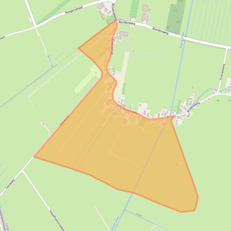 Kaart van postcodegebied 4231VD.