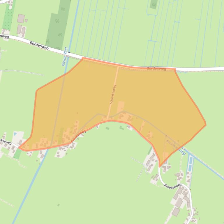 Kaart van postcodegebied 4231VG.